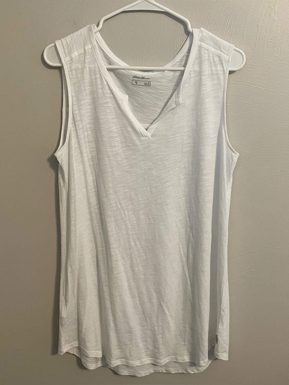 Eddie Bauer White Womens Tank Size Medium